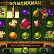Игровой автомат Go Bananas от NetEnt Игровой автомат Go Bananas от NetEnt