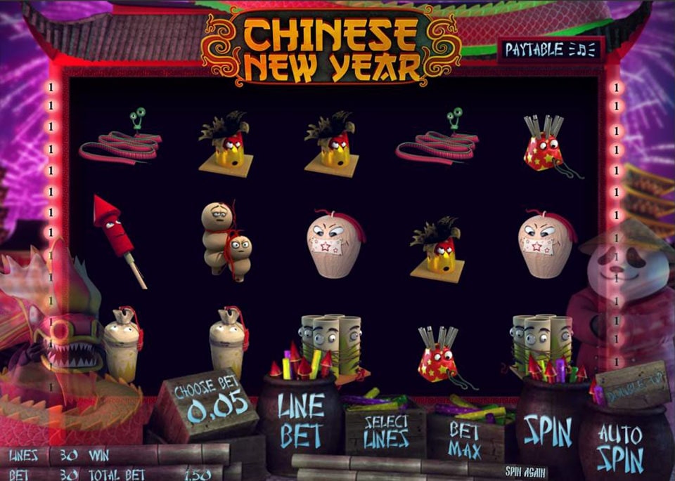 Chinese New Year slot machine from Sheriff Gaming
