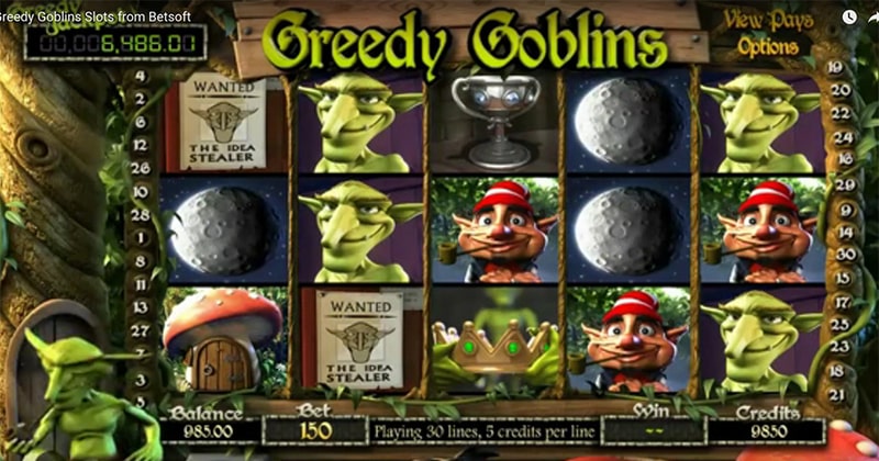 Слот BetSoft — Greedy Goblins