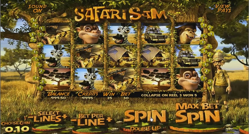 Слот BetSoft — Safari Sam