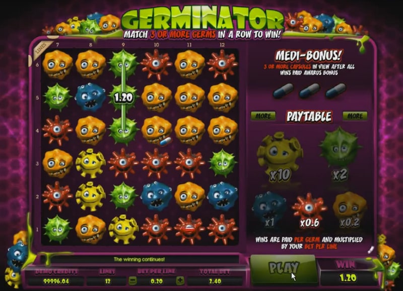 Germinator from Microgaming