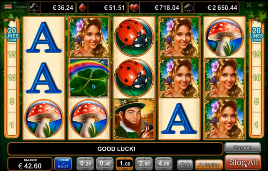Онлайн-слот EGT — Game of Luck