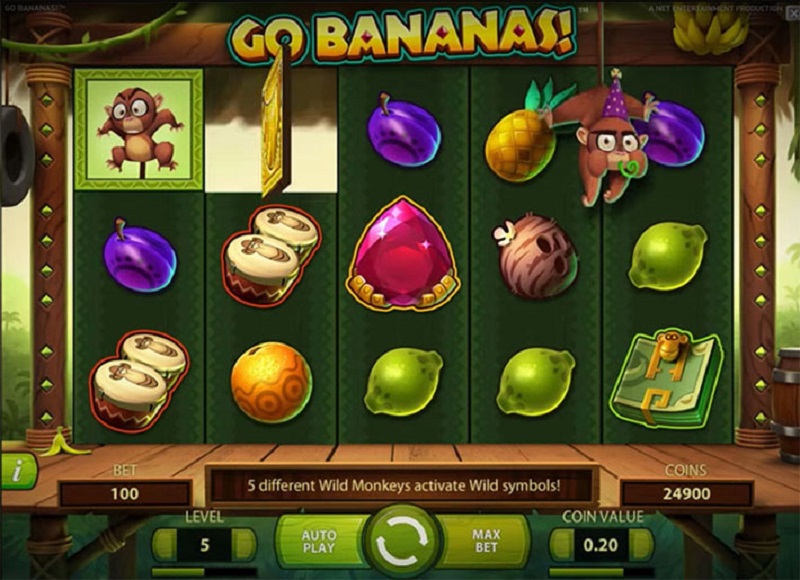 Слот от NetEnt — Go Bananas