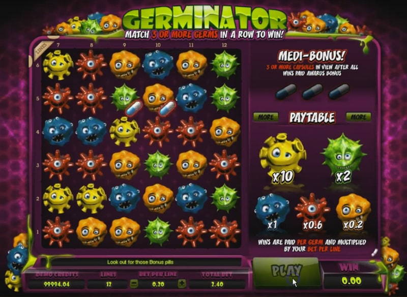 Ігровий слот Microgaming — Germinator
