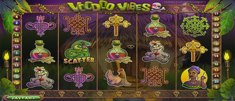 Слот NetEnt: Voodoo Vibes