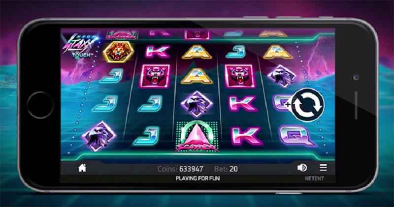 Ігровий автомат Netent — Neon Staxx