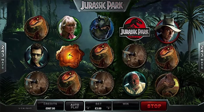 Игровой автомат Jurassic Park от Microgaming