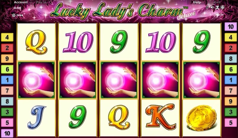 Игра Lucky Lady’s Charm Deluxe от Novomatic
