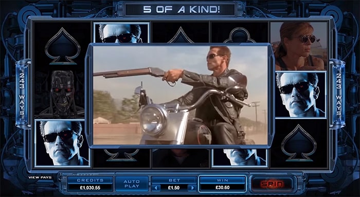 Игровой автомат Terminator 2 от Microgaming