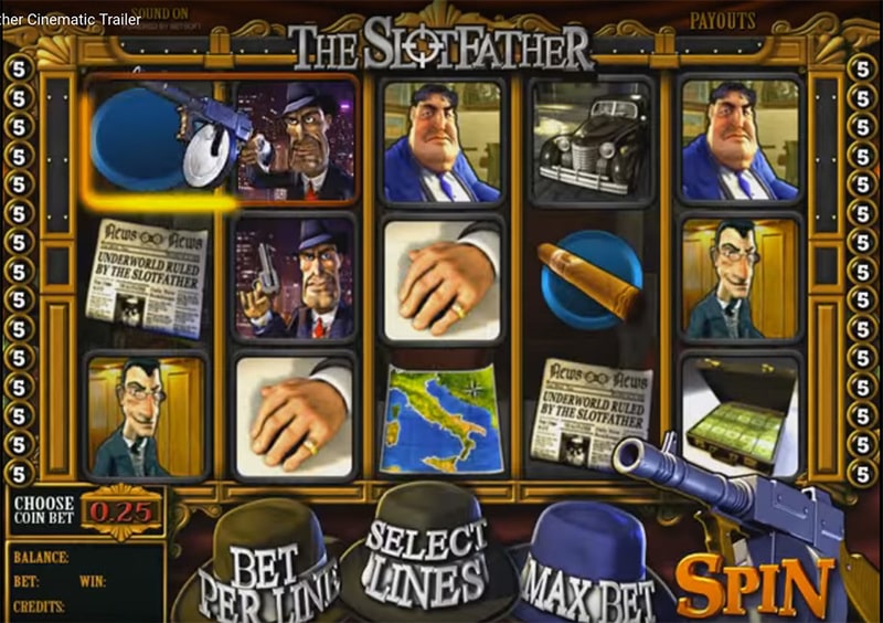 Онлайн-игра Slotfather от BetSoft