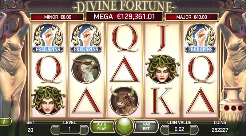 Игровой автомат NetEnt — Divine Fortune