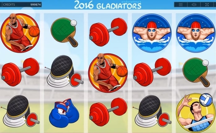 Онлайн-слот Endorphina — 2016 Gladiators