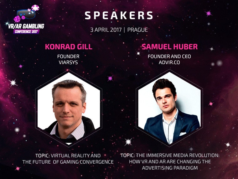 Спикеры конференции VR/AR Gambling Conference
