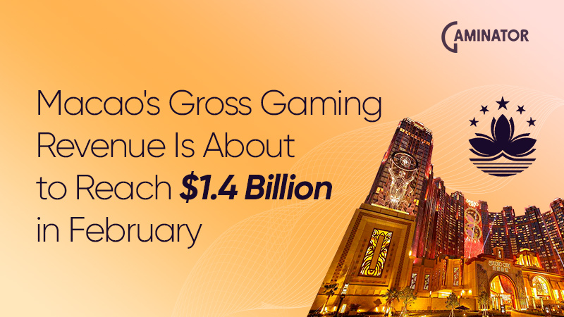 Macao GGR increases in February