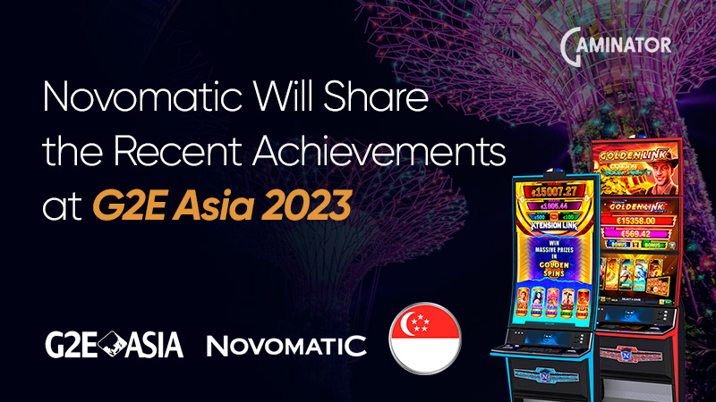 Novomatic joins G2E Asia 2023