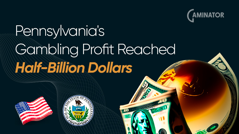 Pennsylvania gambling profits: statistics