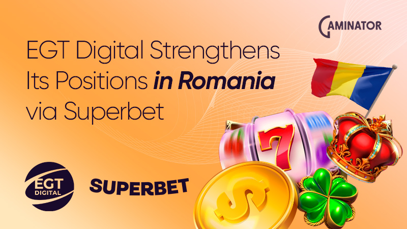 EGT Digital and Superbet in Romania