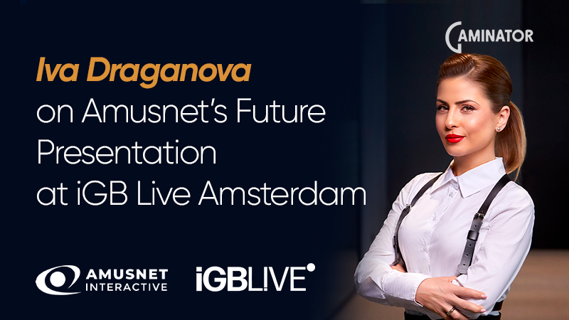 Iva Draganova about Amusnet at iGB Live Amsterdam