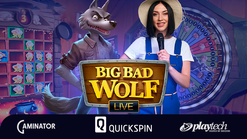Big Bad Wolf Live by Quickspin and Playtech