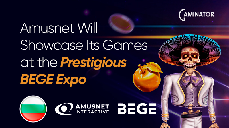 Amusnet at the BEGE Expo 2023: details