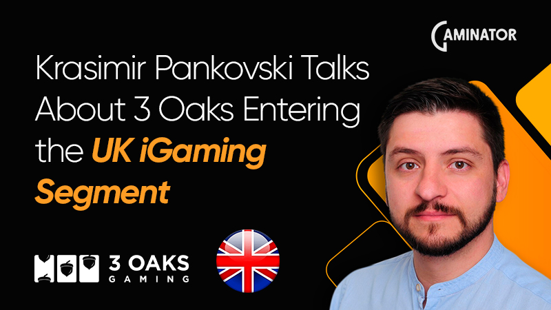 Krasimir Pankovski from 3 Oaks Gaming: interview