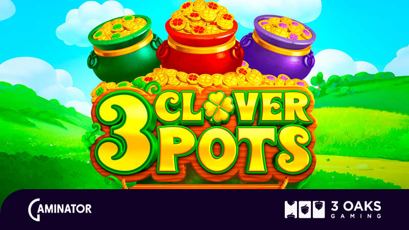 3 Clover Pots: Hold and Win by 3 Oaks Gaming