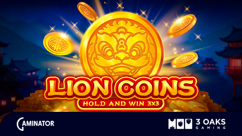 Lion Coins: Hold and Win 3x3 by 3 Oaks Gaming